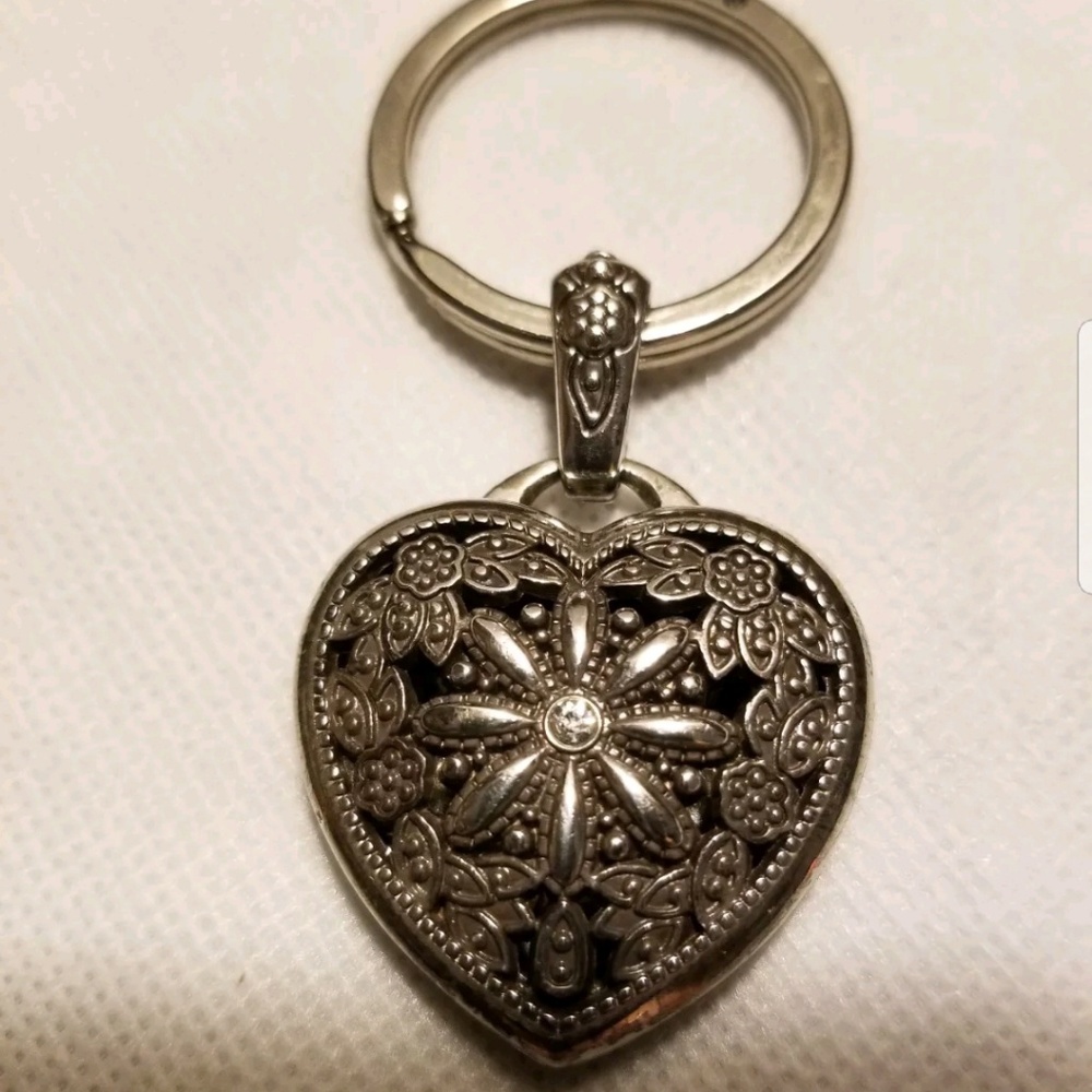 Brighton Heart Locket Keychain